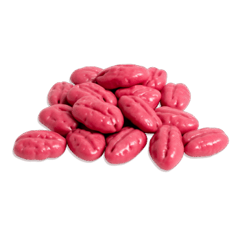 Noix de Pécan enrobées de Chocolat Ruby